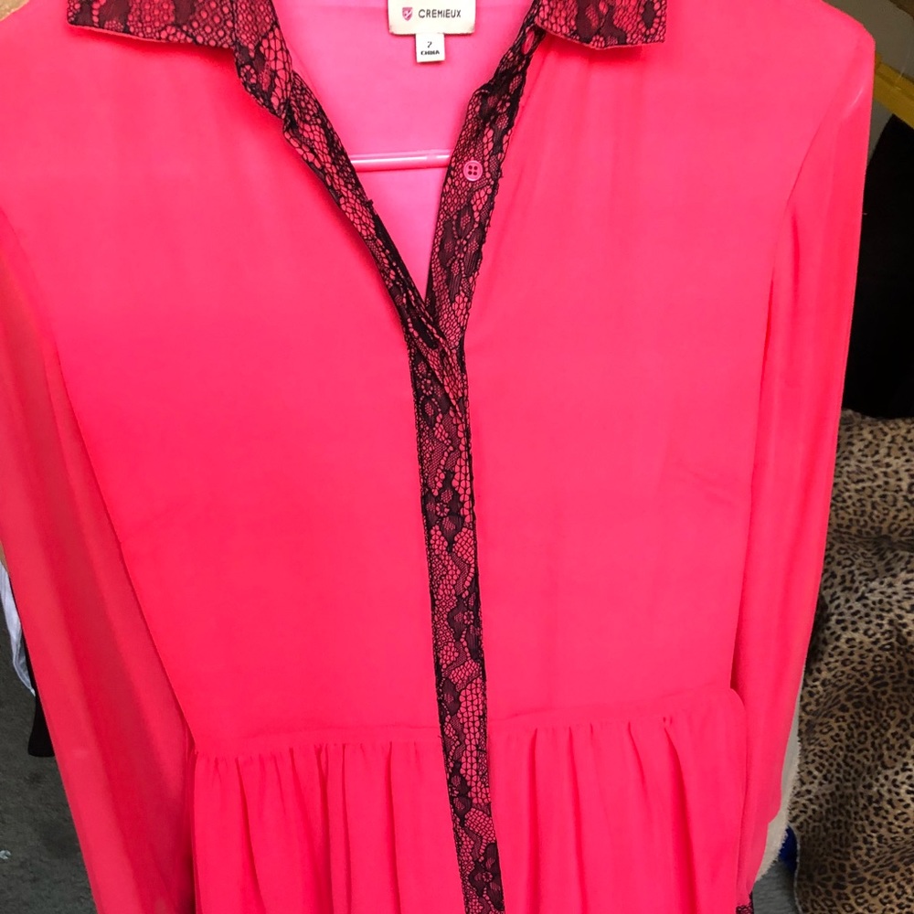Cremieux chiffon dress